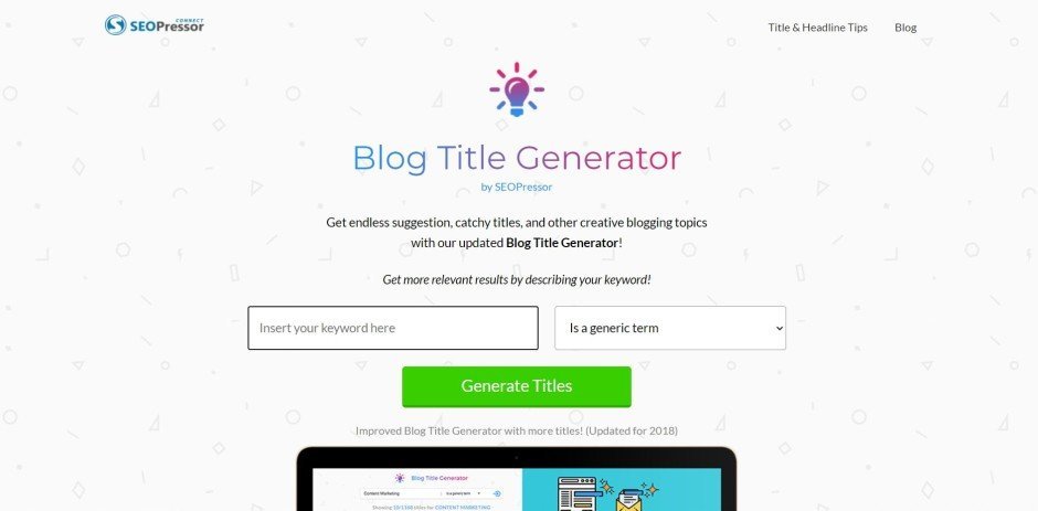 SEOpressor_blog_title_generator