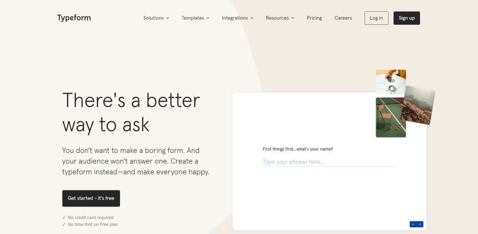 typeform_free_online_form_builder