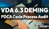 VDA 6.3 Deming PDCA Cycle How It Applies to Process Auditing [2026]
