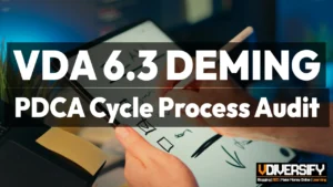 VDA 6.3 Deming PDCA Cycle How It Applies to Process Auditing [2026]