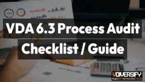 VDA 6.3 Process Audit Checklist Complete Guide for Beginners [2026]