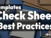 Check Sheet Design for Manufacturing: Templates and Best Practices [2026]