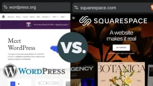 WordPress vs Squarespace for Blogging in 2026: Full Comparison