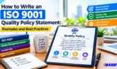 How to Write an ISO 9001 Quality Policy Statement: Examples and Best Practices