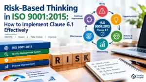 Risk-Based Thinking in ISO 9001:2015: How to Implement Clause 6.1 Effectively
